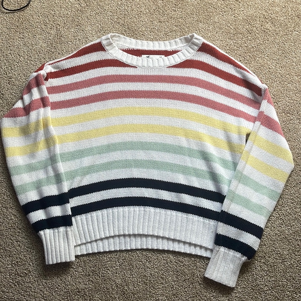 Multicolored women’s Hollister sweater
